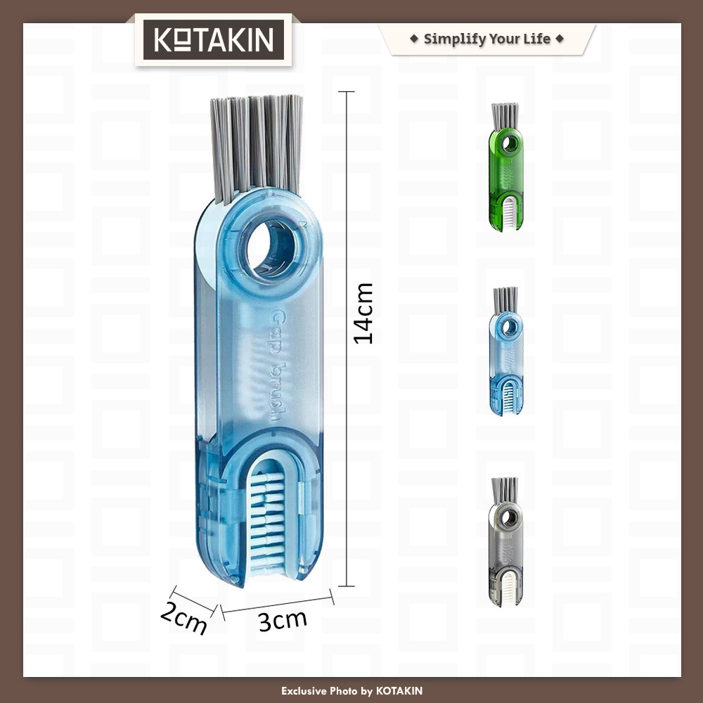 Sikat Botol 3in1 Multifungsi Pembersih Botol